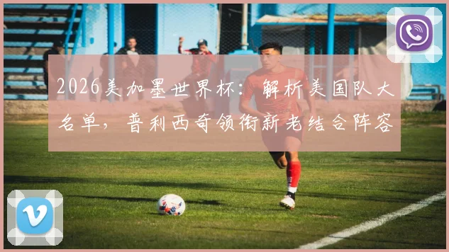 2026美加墨世界杯:解析美国队大名单,普利西奇领衔新老结合阵容